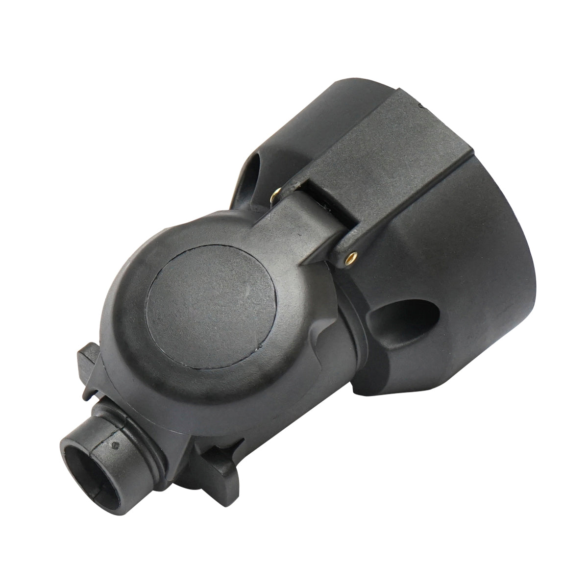 7-pin plug sheet for trailer, housing material is ebonite 12V